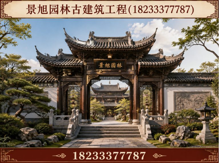 定兴县景旭园林古建筑工程展示图